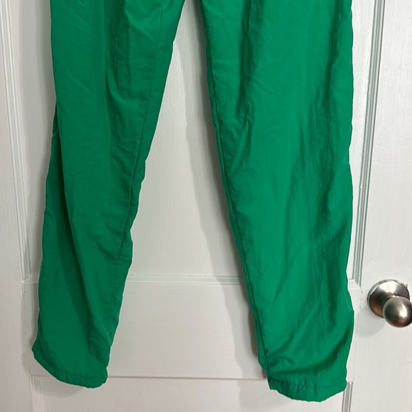 Vintage Green Track Pants with Cotton Liner Size Small - Picture 3 of 9